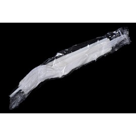 Daxwell Plastic Cutlery Kits, Medium Weight Polypropylene (PP), Fork, Straw, Napkin, White, B10001967 (Case of 1,000)