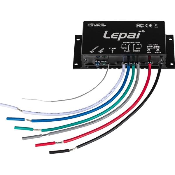 Lepai LWP-250 2 x 50W Outdoor/Marine Bluetooth 5.0 Mini Amplifier