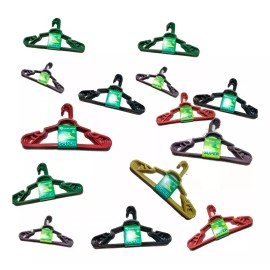 MDJ 60 Ganchos Para Ropa Infantil Niño Niña, Diversos Colores