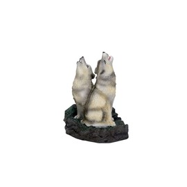 SUMMIT COLLECTION Howling Wolf Incense Burner