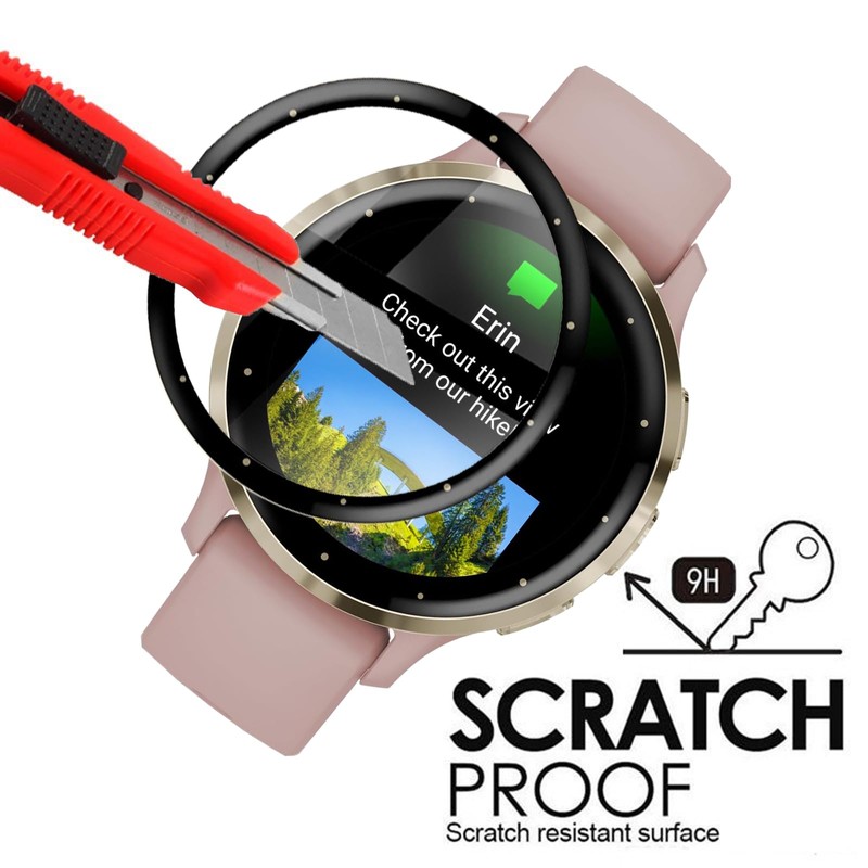[3 Pack] Screen Protector for Garmin Venu 3s, Electro-weideworld 3D