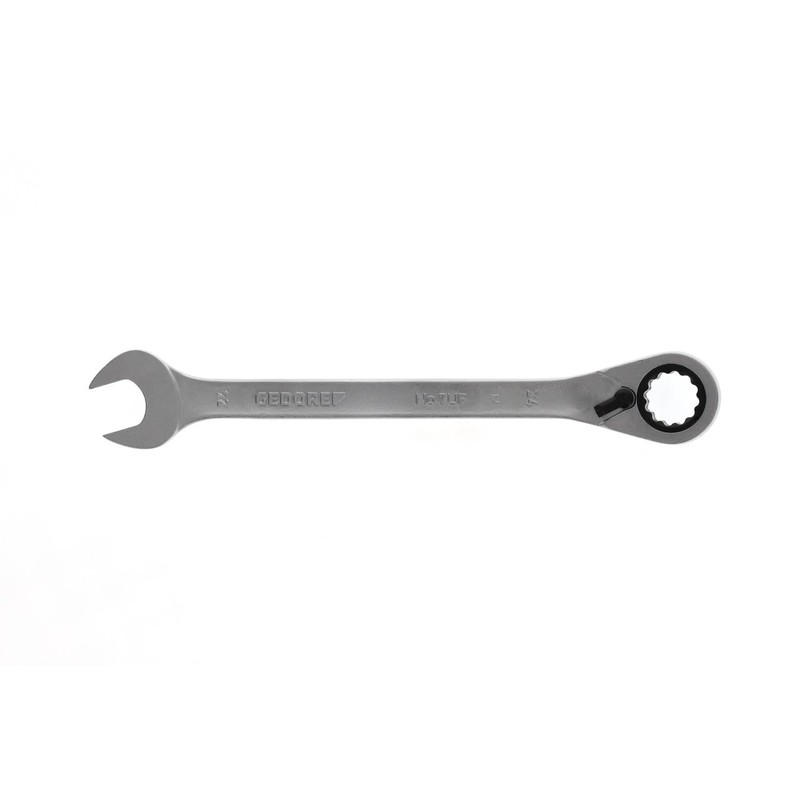 Gedore 2297280 Combination Ratchet Wrench 0.4 inches (11 mm) with