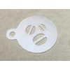 [latte-art-002] Latte Art Template Stencil, Cupcake, Coffee, Espresso, Latte, Cappuccino,