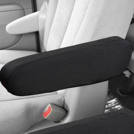 Auto Armrest Covers Elastic Fabric Car Front Seat Armrest Covers, Breathable Soft Touch Car Seat Armrest Cover, Auto Armrest Protection for Car, Truck, SUV