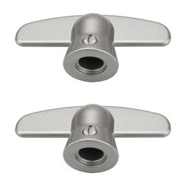 VIDABTE 3/8" T-Crank Casement Window Handle, Butterfly Wing Nut T-Handles for Pella Casement Window Crank, Crank Handle Butterfly Wing nut t-Handle (2 Pcs)