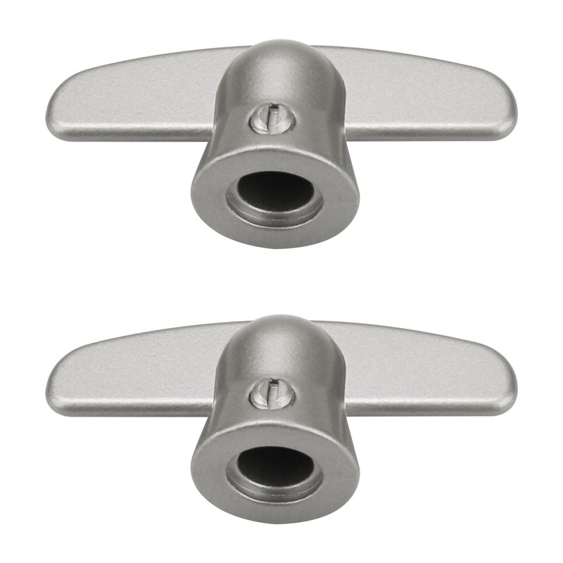 VIDABTE 3/8" T-Crank Casement Window Handle, Butterfly Wing Nut T-Handles