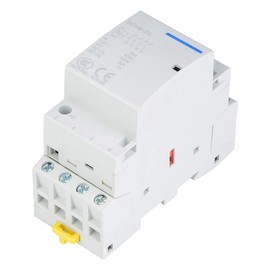 20A 4 Pole DIN Rail Mount AC Contactor Household AC Contactor 4NO 50/60HZ 220V/230V(220V/230V) contattore 4 poli bobina 220v