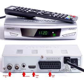 NEW Freeview HD Digital TV Receiver Tuner Set Top HD Digi Box Terrestrial Converter + USB Port Schedule HD Program Recorder