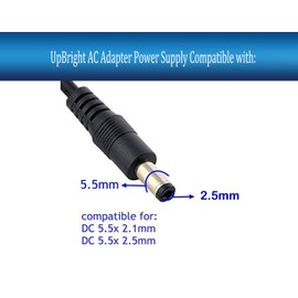 UpBright 12V AC Adapter Compatible with Hon-Kwang A12-130P HK A12130P HOMEDICS ADP-1 CAT NO AW-12A-125BA LSS-2/5 LSS-2 LSS2 LSS-3 LSS-4 LSS-5 LSS-6 Massager 12VAC 1.3A Class 2 Transformer Power Supply