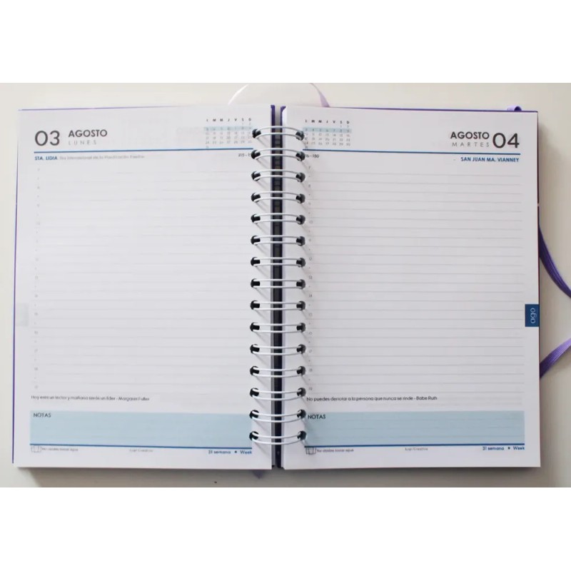 Agenda Anual - Personalizada.