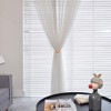 Pretty Jolly 2 Pack Magnetic Curtain Tiebacks 16 Inch Modern