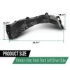 LQI Front Fender Inner Liner Left Driver Side Compatible with
