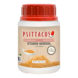 Vitamin Mineral 100g Psittacus, Vitaminas Loro Perico Ninfa