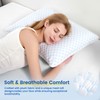 Crossvast Sleep Pillow for Side Back and Stomach Shredded Memory
