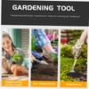 OFFSCH Mini Gardening Tool Set 3-Piece Stainless Steel Hand Shovel