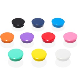 DUJEQM Magnets, Strong Magnets, Dry Erase Board, Magnetic Fridge, Magnetic Whiteboard, Magnet, Color Magnet, Stylish, Magnet, Small, Round Magnet, Cute, Strong Magnet, Ideal for School, Office,