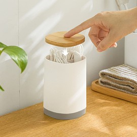 Toothpick Case, Toothpick Holder, Toothpick Holder, Cotton Swab Holder, Trinket Case, With Lid, One-Touch Toothpick Case, Toothpick Case, Automatic Toothpick Holder, Tabletop Utensils, Kitchen, Storage Decoration