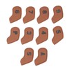 10PCS Golf Head Protective Covers Waterproof PU Material Golf Putter