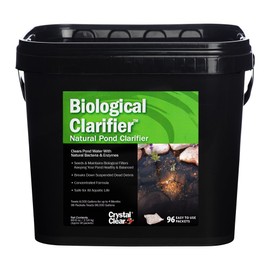 CrystalClear BioClarifier - Natural Pond Clarifier - 96 Packets Treats Up to 96,000 Gallons (CCB002-6)