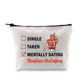 G2TUP Christian M Inspired Gift Dating Christian M Makeup Bag Christian M Fan Cosmetic Bag Christian M Merch (Dating Christian M MB)