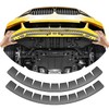 UOUSIYDSK Front Bumper Scrape Guard 2 Pack Car Universal Black