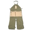 Gardening Apron Green Khaki 600D Oxford Fabric Multiple Pockets Durable