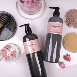[Valmona] 1+1 Black Peony Seoritae Shampoo & Rinse - 2 Seoritae Shampoos / [밸르모나] 1+1 블랙 피오니 서리태 샴푸&린스 - 서리태 샴푸 2개