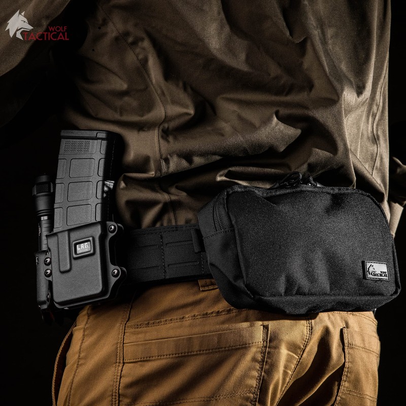 WOLF TACTICAL Molle Battle Belt - 2' Quick-Release War Belt