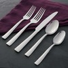 Oneida H147020A Monolith 20 Piece Everyday Flatware, 18/0 Stainless Steel,