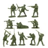 BMC WW2 D-DAY Plastic Army Men German BUNKER Soldier Figure