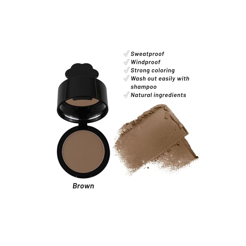 Polvo Corrector de Cabello para Adelgazamiento Del Cabello y Cobertura