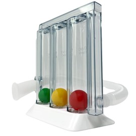 3-chamber breathing trainer, respiratory trainer for speech therapy, therapy, occupational therapy, lung training, lung trainer, respiratory training.