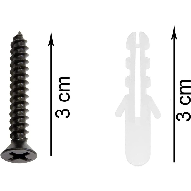 EGGMARCH 8 Pack Mini Ceiling Hooks Small Pad Eye Plate