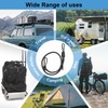 EXVITAL Adjustable Bungee Cords with Hook Elastic Carabiner Bungee Straps