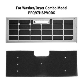 Lint Filter for GE Profile Washer Dryer Combo, WH01X35719 Hand Washable and Reusable Replacement Lint Filter for Washer Dryer Combo, Profile Washer Dryer Combo for