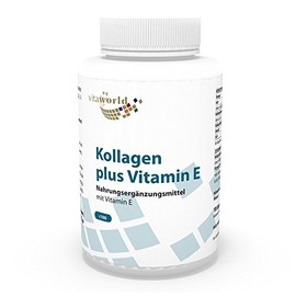 Vita World Collagen 500mg + Vitamin E 24mg 100 Capsules