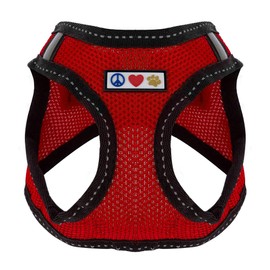 Pawtitas Dog Vest Harness Made with Breathable Air Mesh | All Weather Vest Harness for Small Puppies and Cats with Quick-Release Buckle - Mesh Dog Harness Great for Training and Walking Your Pet.