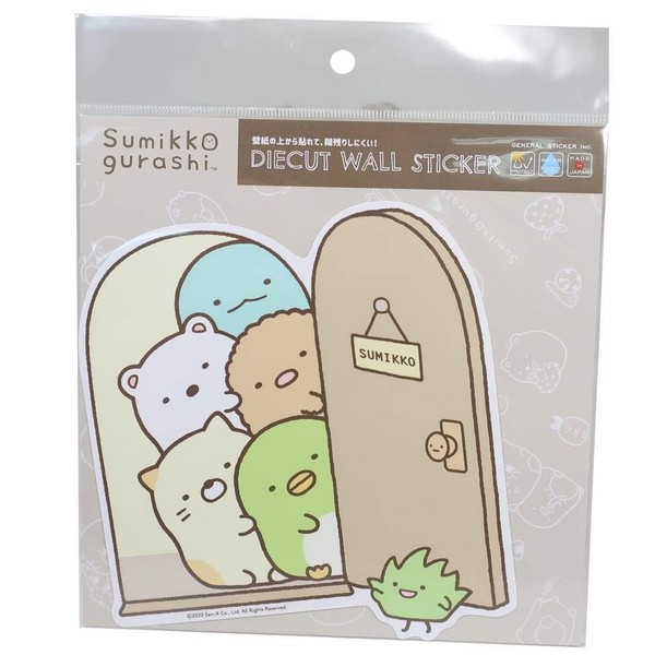 Sumikko Gurashi [Die Cut Wall Sticker] Home Decor Sticker/SU-88 San-X