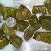 GREEN OPAL ROUGH, CHARGED 2000 CARAT LOT + A FREE