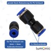 10 x Lumonic I PU Hose Connector Reduction I 6