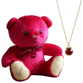 Petiluu Jewelry Bear & Crystal Necklace for Various Commemorative Gifts, Perch, Preciosa