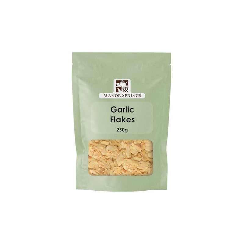 Garlic Flakes 250g by Manor Springs