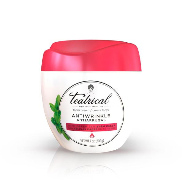 TEATRICAL Anti Wrinkle Face Cream, Face Moisturizer Infused with Green