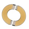 JJHXSM 4pcs 2.5" Snap On 304 Stainless Steel Round Cover,