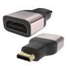DHTtechky Mini HDMI Adapter 2Pcs,8K HDMI Male to HDMI Female