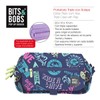 ColePack Design-Etui mit 3 Reißverschlüssen und Schulmaterial der ersten Marken