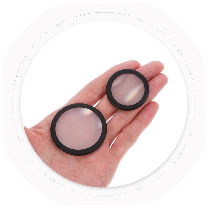 Ipetboom 2pcs Stethoscope Diaphragm Replacement Parts Floating Diaphragms for Pediatric
