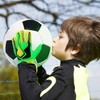 Soccer Goalie Gloves with Finger Spines, Soccer Goalkeeper Gloves for