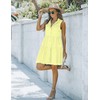Luvamia Summer Dresses for Women - Denim Dress in Lime