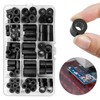 90 Pcs ABS Round Spacers Washers Assortment Kit, M6 M8
